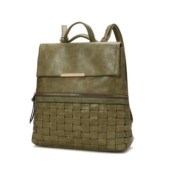 (sage green)Alba Convertible Daypack by Mia K - BagNook