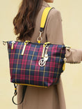 Load image into Gallery viewer, (red yellow)Layla Tote/Backpack Women by Mia k - BagNook
