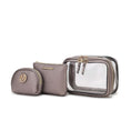 Load image into Gallery viewer, (pewter)Laura 10pc Makeup Set by Mia K - BagNook
