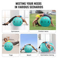 Load image into Gallery viewer, VEVOR Gymnastics Air Inflatable Barrel - 31.5 x 52.2", Mint Green - BagNook
