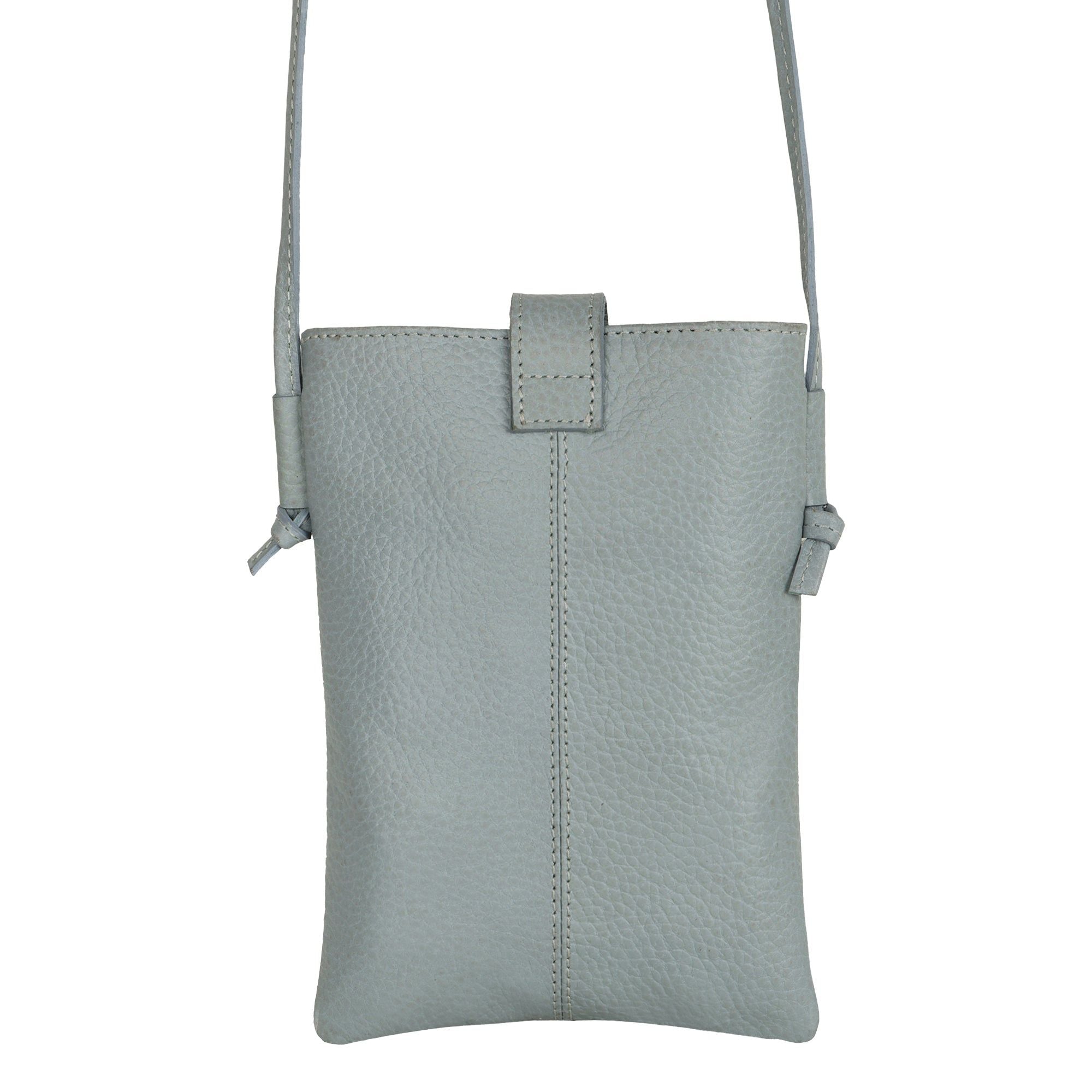 Jennie Small Crossbody w/Slim Strap - Cool Grey - BagNook
