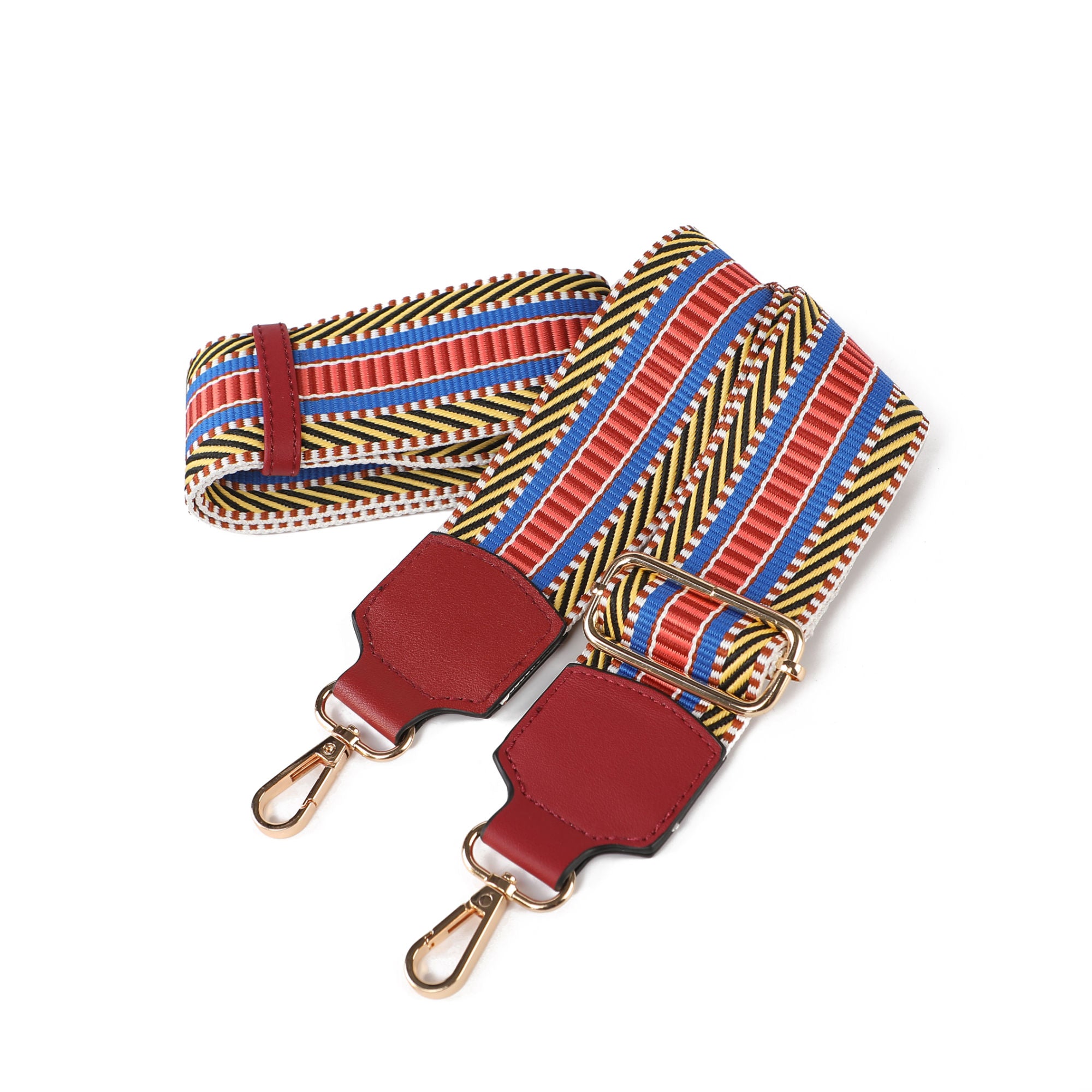 (red)Naya Women Webbing Crossbody Straps by Mia K - BagNook
