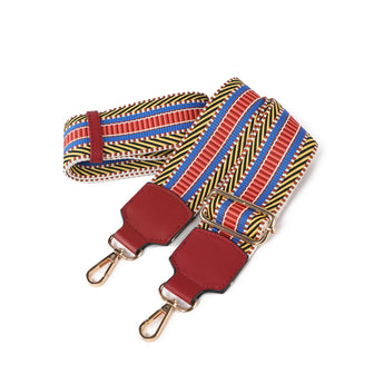 (red)Naya Women Webbing Crossbody Straps by Mia K - BagNook