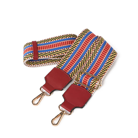 (red)Naya Women Webbing Crossbody Straps by Mia K - BagNook