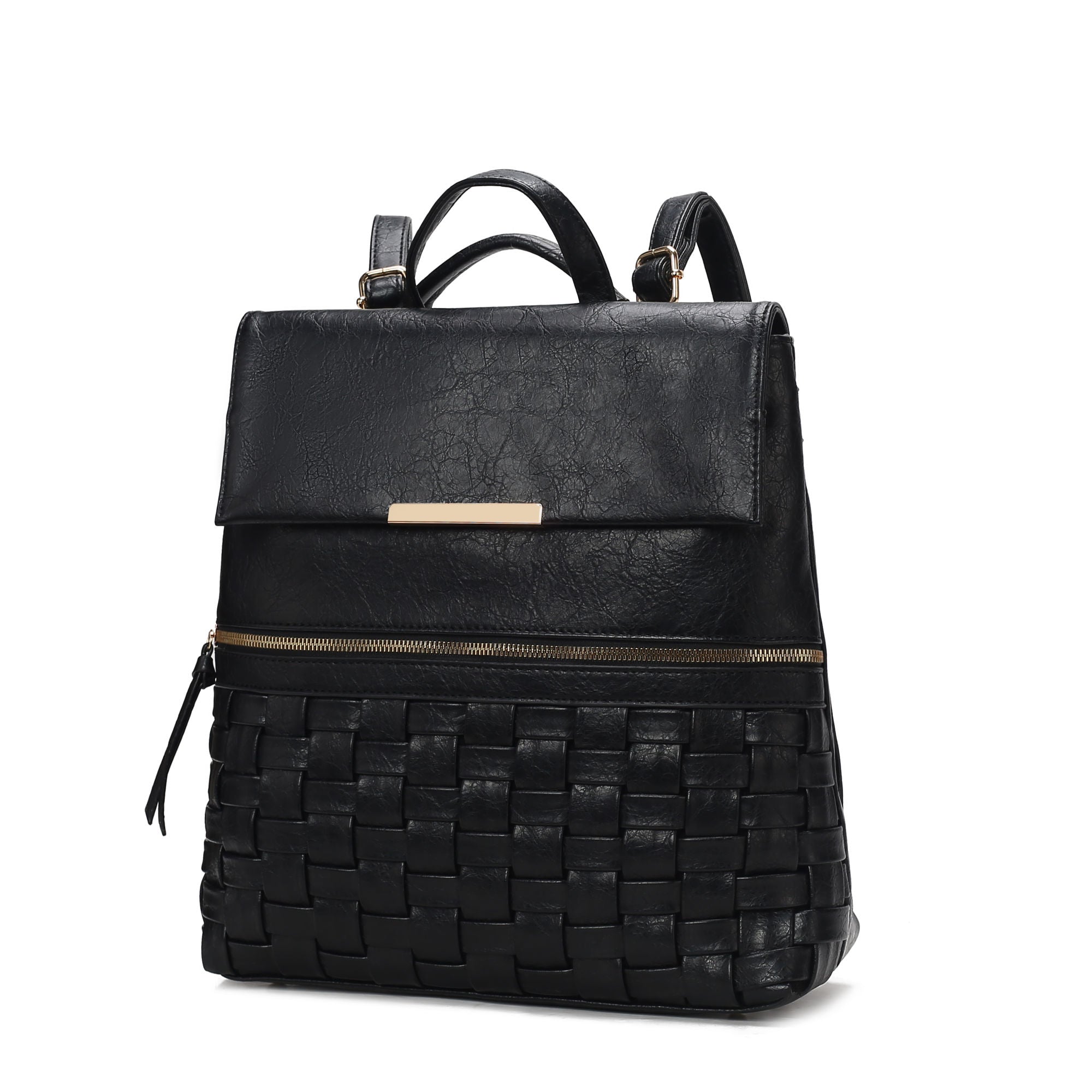 (black)Alba Convertible Daypack by Mia K - BagNook