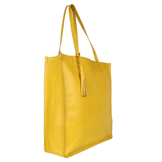 Bowie Book Shop Tote - Canary Yellow - BagNook