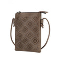 Load image into Gallery viewer, (taupe)Leysha Vegan Leather Crossbody Handbag by Mia K - BagNook
