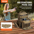 Load image into Gallery viewer, VEVOR Tactical Range Backpack for 6 Pistols - Brown - BagNook
