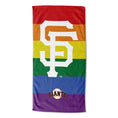 Load image into Gallery viewer, PRIDE SERIES - SF GIANTS - Beach Towel - BagNook
