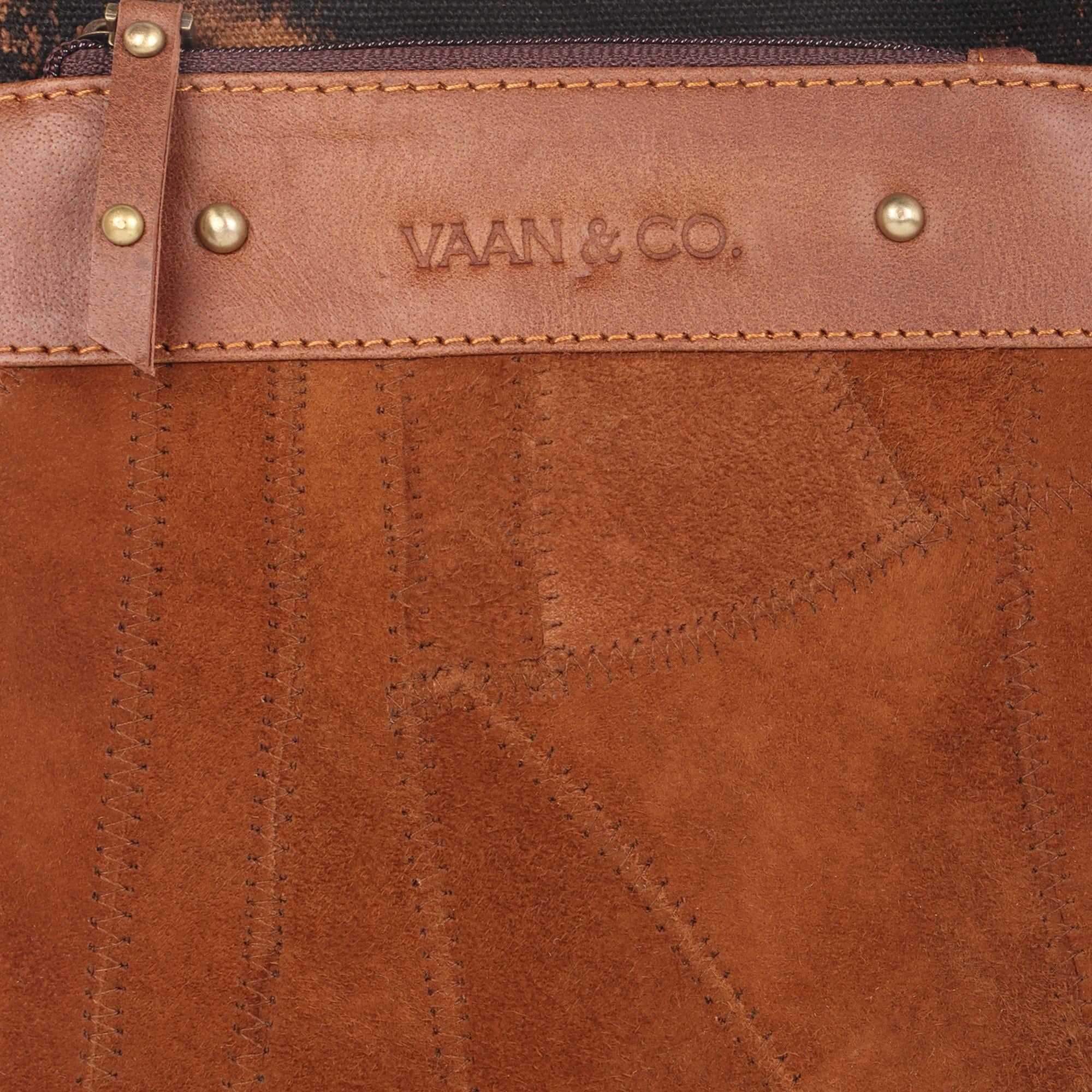 Vela Crossbody - Upcycled Leather - BagNook
