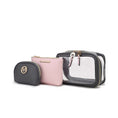 Load image into Gallery viewer, (charcoal pink)Laura 10pc Makeup Set by Mia K - BagNook
