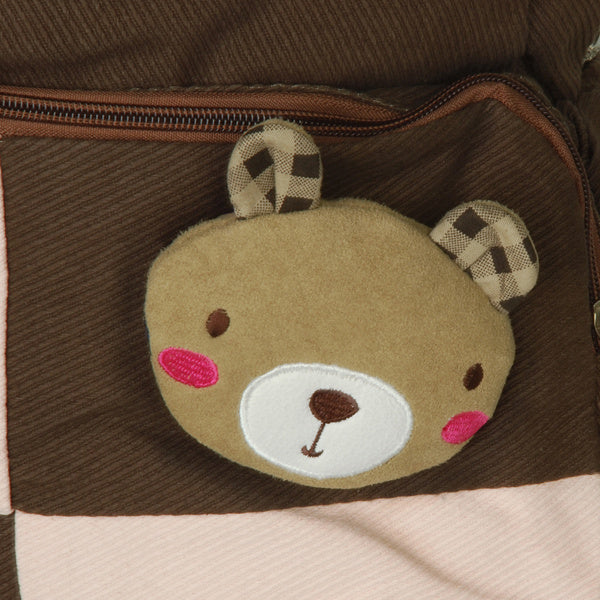 Bear House Fabric Art School Daypack - BagNook