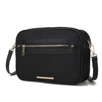 (black-black)Jimena Crossbody Pouch Handbag by Mia K - BagNook