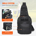 Load image into Gallery viewer, Tactical Sling Bag w/detachable strap - 10L Military Rover - BagNook
