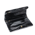 Load image into Gallery viewer, (black)Koumei Wristlet w/Snap, Faux Shearling by Mia K - BagNook
