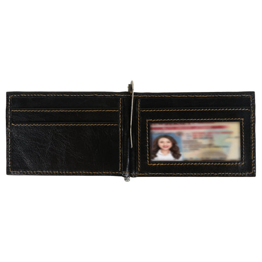 Black Money Clip- Upcycled - BagNook