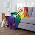 Load image into Gallery viewer, PRIDE SERIES - PHILLIES - Silk Touch Sherpa Throw Blanket - BagNook
