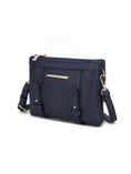 Load image into Gallery viewer, (navy)Elsie Multi Compartment Crossbody Bag by Mia k - BagNook
