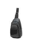 Load image into Gallery viewer, (black)Kace M Logo Printed Women Sling Bag by MKF - BagNook
