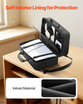 Load image into Gallery viewer, PS5 Carrying Case Travel Bag for PS5 Slim EVA Soft Lining - BagNook
