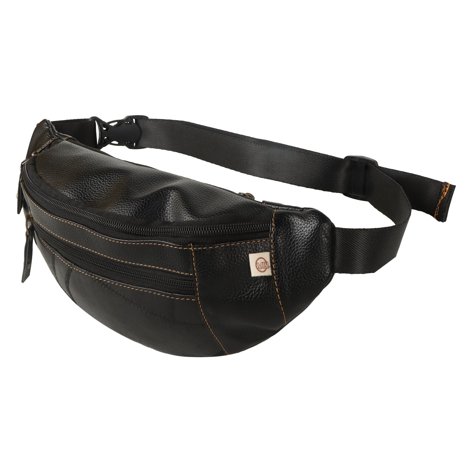 VAAN & CO. - Fanny Pack w/Front Pocket - Black - BagNook
