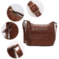Load image into Gallery viewer, (brown)Oakley Shoulder Bag Vegan Leather by Mia K - BagNook
