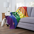 Load image into Gallery viewer, PRIDE SERIES - CUBS - Silk Touch Sherpa Throw Blanket - BagNook
