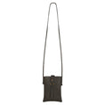 Load image into Gallery viewer, Jennie Small Crossbody bag w/ slim strap - Deepest Brown - BagNook
