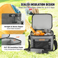 Load image into Gallery viewer, VEVOR Soft Cooler Bag, 24 Cans, Dark Gray - BagNook
