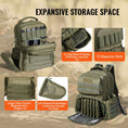 Load image into Gallery viewer, VEVOR Tactical Range Backpack for 6 Pistols - Green - BagNook
