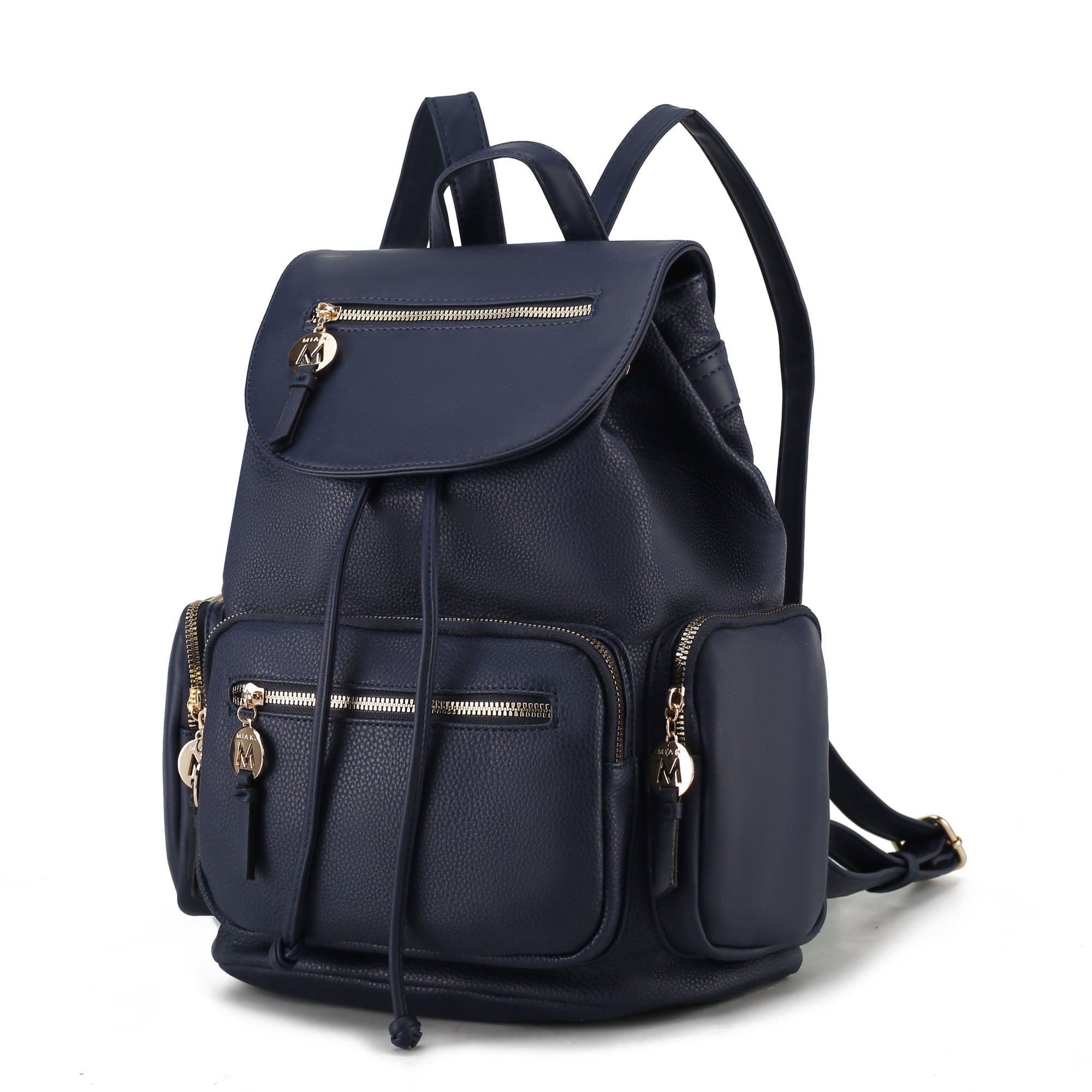 (navy)Ivanna Backpack by Mia K - BagNook
