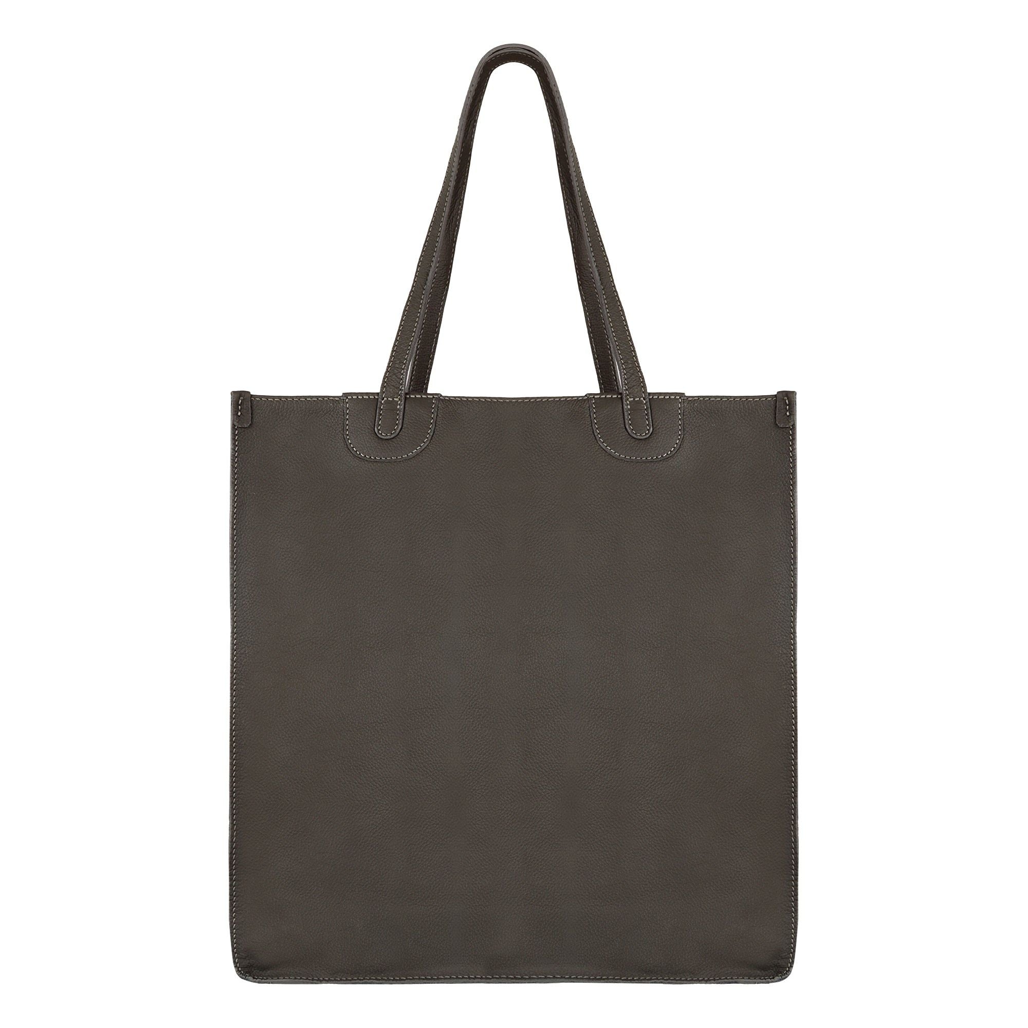 Ash - Sustainable Leather Tote Bag - BagNook