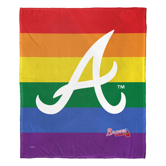 PRIDE SERIES - BRAVES - Silk Touch Throw - BagNook