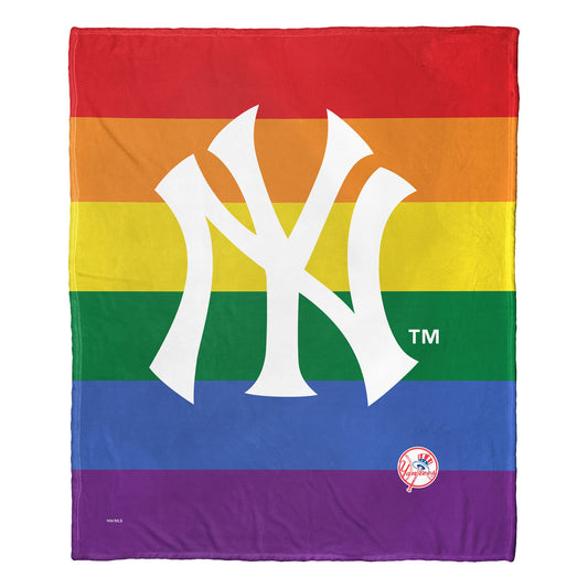 PRIDE SERIES - YANKEES - Silk Touch Throw - BagNook