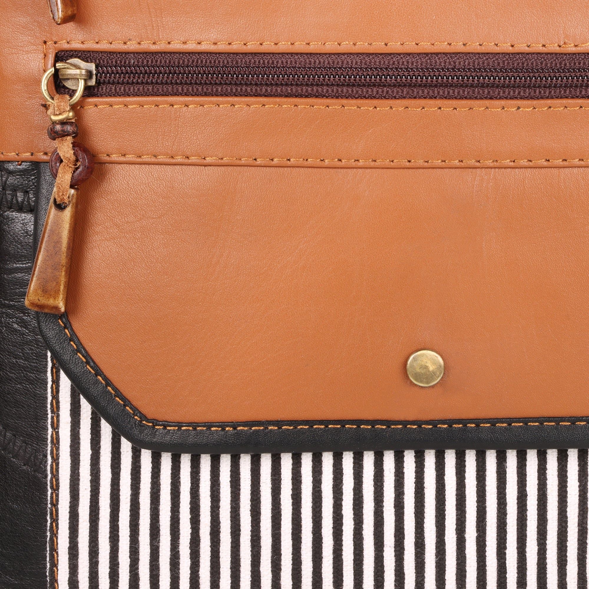 Royce Dawn Crossbody - Upcycled Leather - BagNook