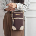 Load image into Gallery viewer, (coffee ivory)Sue Practical and Functional Crossbody bag by Mia K - BagNook

