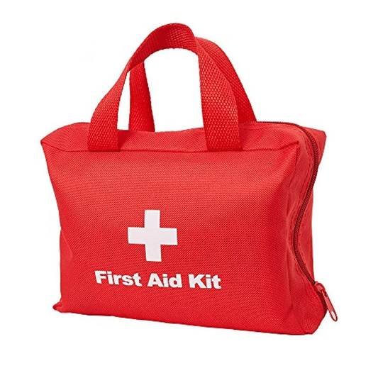 First Aid Essentials First Aid Kit, Red - BagNook