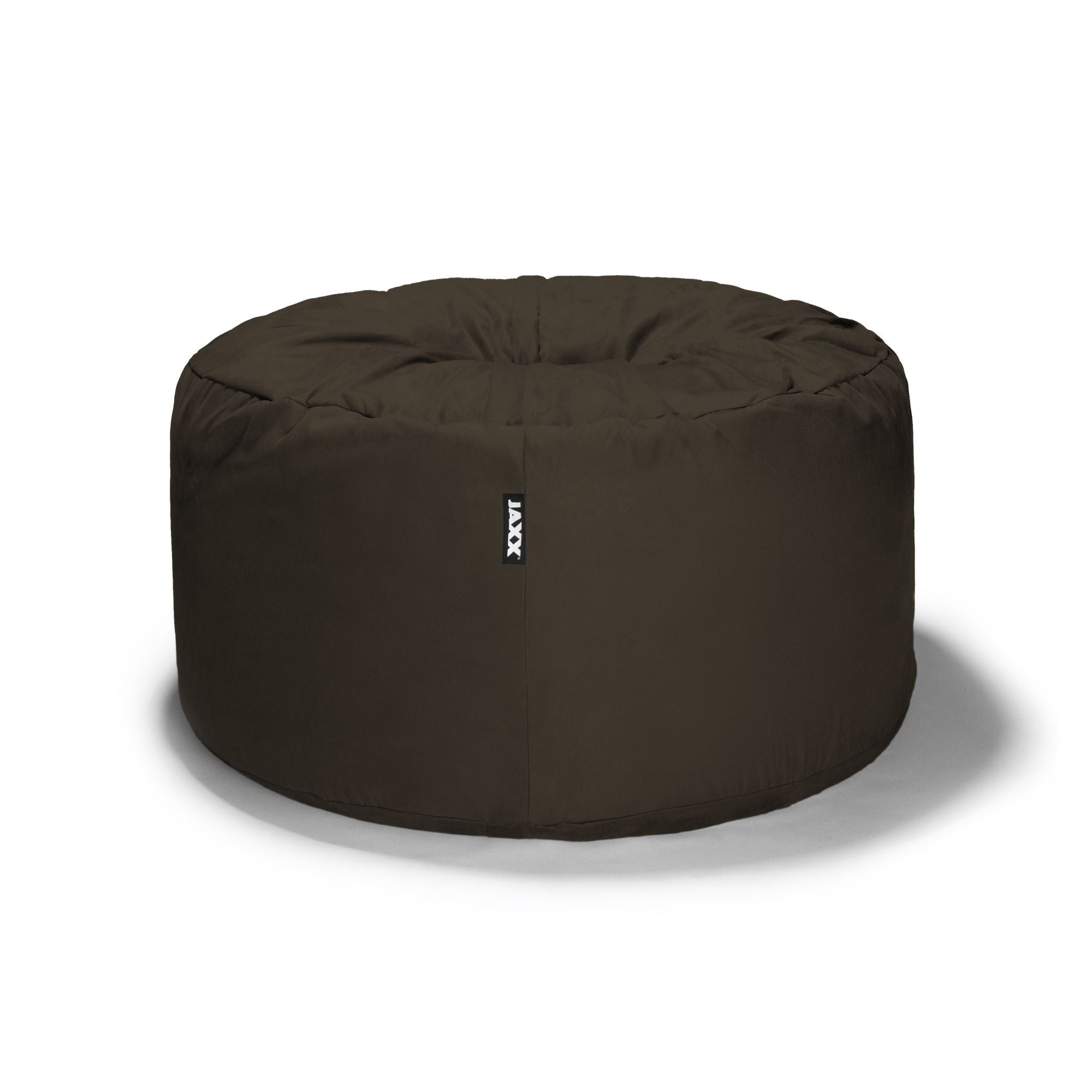 Jaxx Saxx 4 Foot Round Bean Bag, Chocolate - BagNook