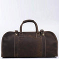 Load image into Gallery viewer, The Erlend Duffle Bag | Vintage Leather Weekender Bag - BagNook
