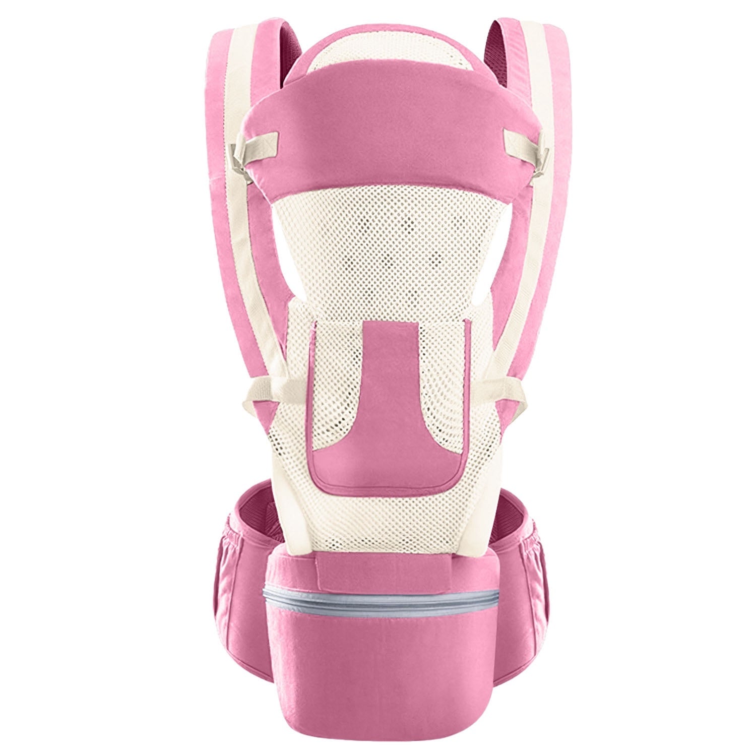 (pink)Multi Baby Carrier with Hip Seat - BagNook