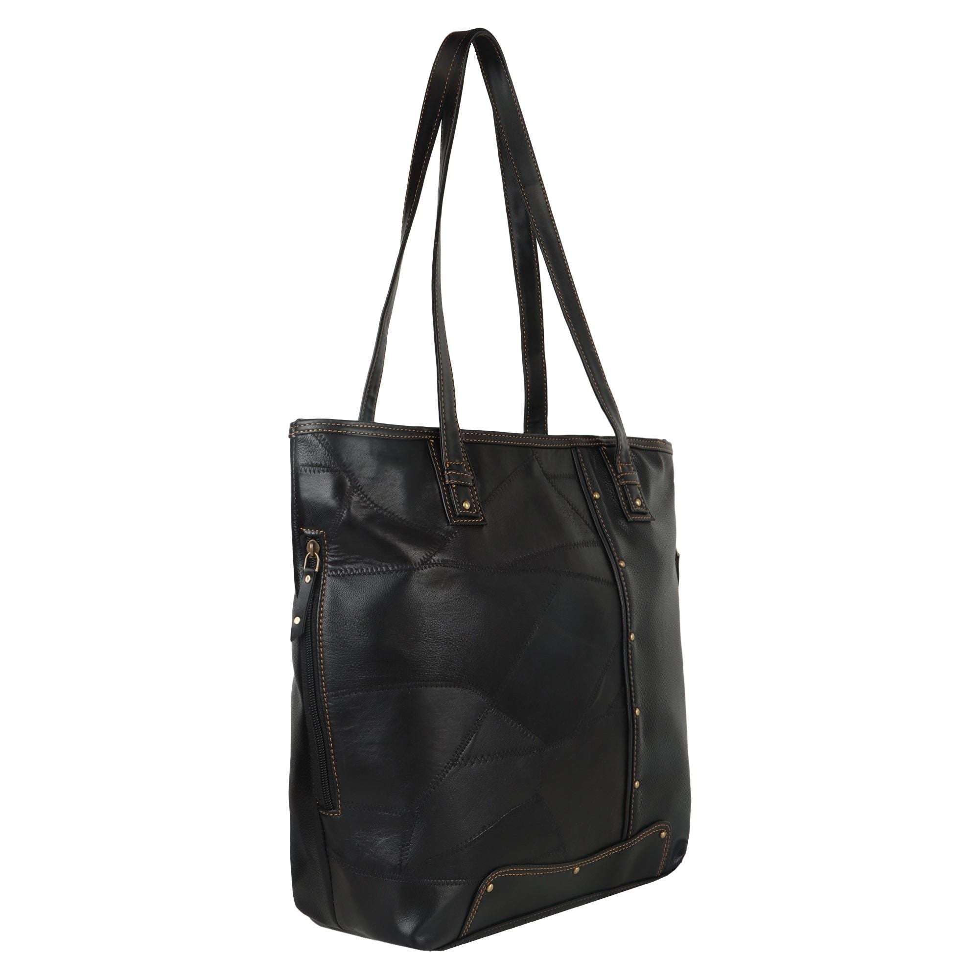 Evelyn Large Tote w/Secret Side Pockets - BagNook