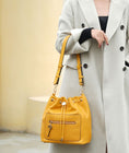 Load image into Gallery viewer, (yellow)Larissa Women's Bucket Bag with Wallet by Mia k - BagNook

