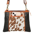 Load image into Gallery viewer, Noa Angled Crossbody Bag - Hairon - Upcycled Leather - BagNook
