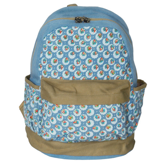 Unforgettable Day Fabric Art School Daypack - BagNook