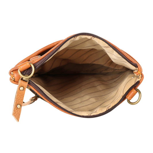 Patterson Green Crossbody - Upcycled - BagNook