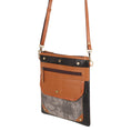 Load image into Gallery viewer, Dawn Crossbody Bag - Upcycled Genuine Leather - BagNook

