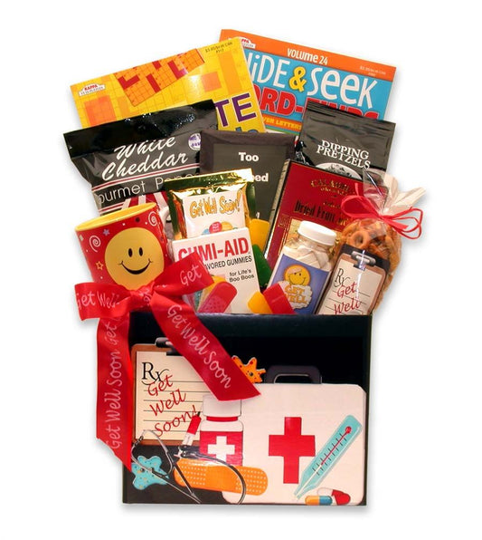 Gift Basket | Doctor's Orders Get Well Gift Box (Lg) - BagNook