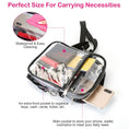 Load image into Gallery viewer, Clear Stadium Approved Crossbody w/Adjustable Strap - BagNook

