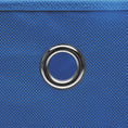 Load image into Gallery viewer, Storage Boxes w/Lids 4pc 12.6"x12.6"x12.6" Fabric - Blue - BagNook
