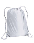 Load image into Gallery viewer, (white)Drawstring Backpack 14" x 18" - bagNook
